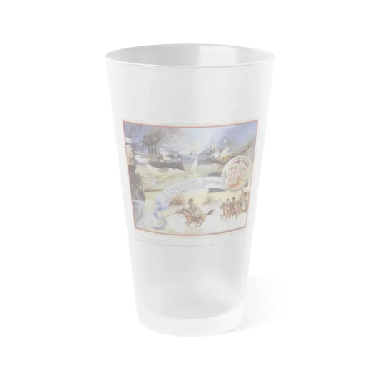 Soviet Era Poster 193 - Frosted Pint Glass 16oz 16oz Frosted - Go Mug Yourself
