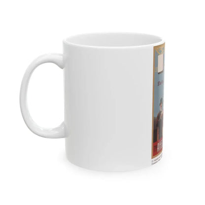 Soviet Era Poster 198 - White Coffee Mug - Go Mug Yourself