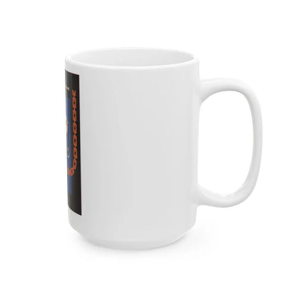 Soviet Era Poster 20 - White Coffee Mug-Go Mug Yourself