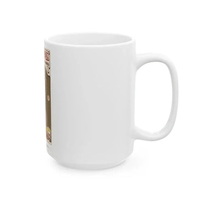 Soviet Era Poster 200 - White Coffee Mug - Go Mug Yourself
