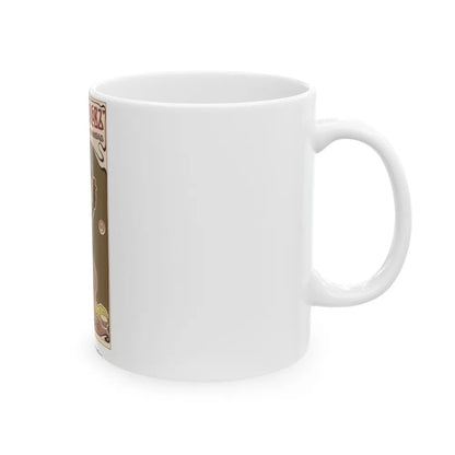 Soviet Era Poster 200 - White Coffee Mug-Go Mug Yourself