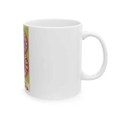 Soviet Era Poster 202 - White Coffee Mug-Go Mug Yourself