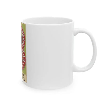 Soviet Era Poster 202 - White Coffee Mug - Go Mug Yourself