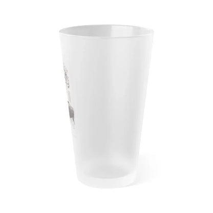 Soviet Era Poster 213 - Frosted Pint Glass 16oz - Go Mug Yourself