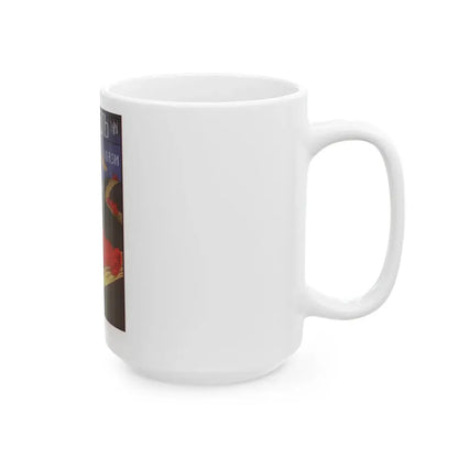 Soviet Era Poster 215 - White Coffee Mug - Go Mug Yourself