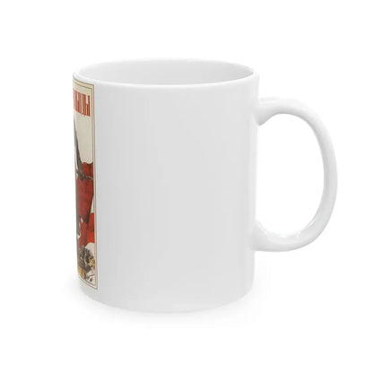 Soviet Era Poster 216 - White Coffee Mug - Go Mug Yourself