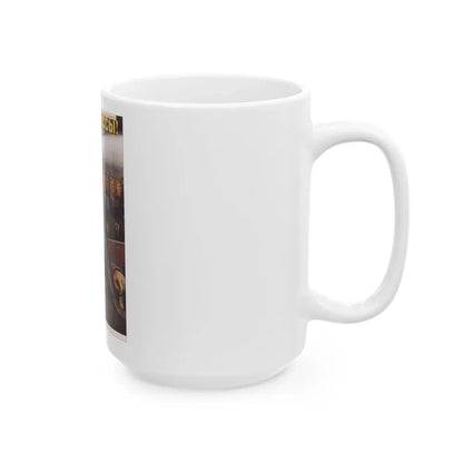 Soviet Era Poster 22 - White Coffee Mug - Go Mug Yourself