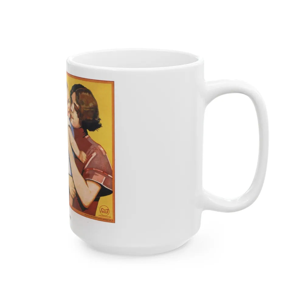 Soviet Era Poster 222 - White Coffee Mug-Go Mug Yourself