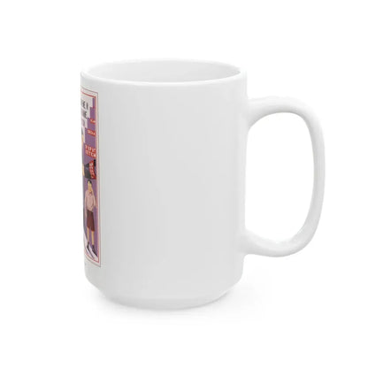 Soviet Era Poster 227 - White Coffee Mug - Go Mug Yourself