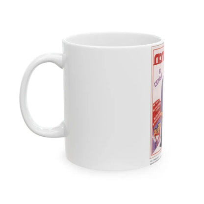 Soviet Era Poster 227 - White Coffee Mug-Go Mug Yourself