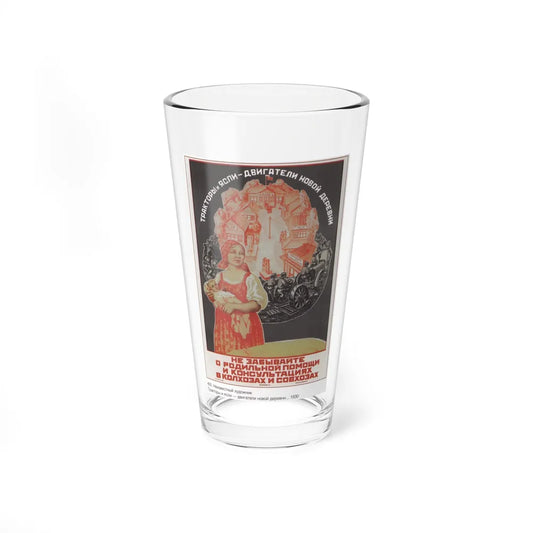 Soviet Era Poster 229 - Pint Glass 16oz-16oz-Go Mug Yourself