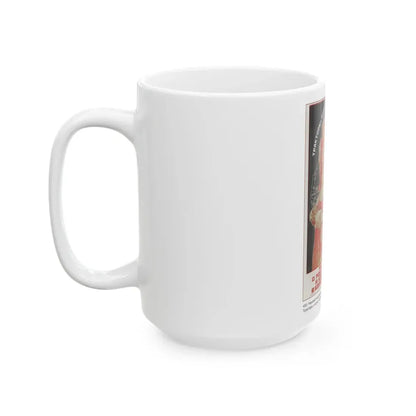 Soviet Era Poster 229 - White Coffee Mug - Go Mug Yourself