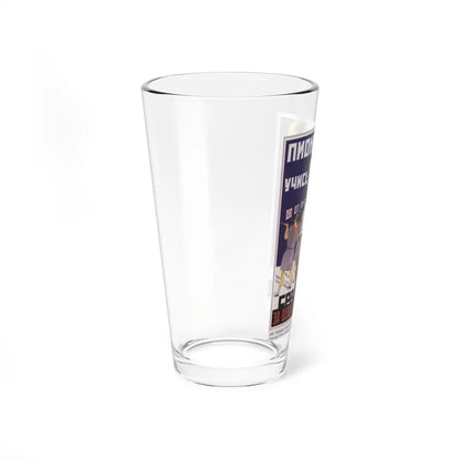 Soviet Era Poster 230 - Pint Glass 16oz-Go Mug Yourself