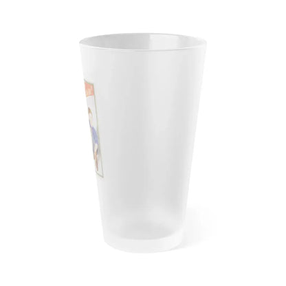 Soviet Era Poster 232 - Frosted Pint Glass 16oz - Go Mug Yourself