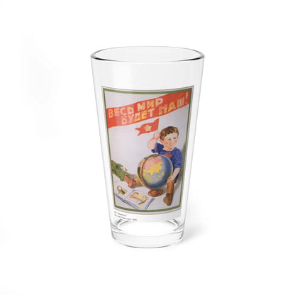 Soviet Era Poster 232 - Pint Glass 16oz-16oz-Go Mug Yourself