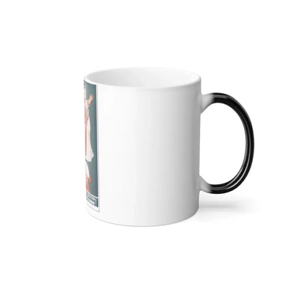 Soviet Era Poster 235 - Color Changing Mug 11oz - Go Mug Yourself