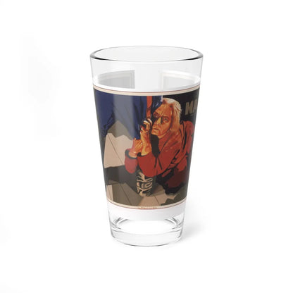 Soviet Era Poster 24 - Pint Glass 16oz-16oz-Go Mug Yourself