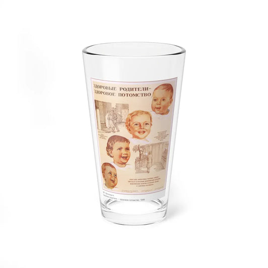 Soviet Era Poster 241 - Pint Glass 16oz-16oz-Go Mug Yourself