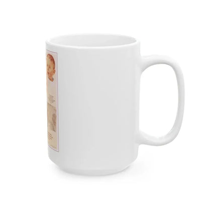 Soviet Era Poster 241 - White Coffee Mug - Go Mug Yourself