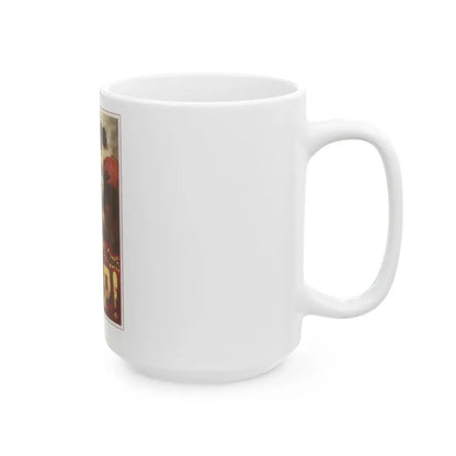 Soviet Era Poster 247 - White Coffee Mug - Go Mug Yourself