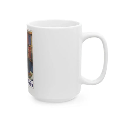 Soviet Era Poster 248 - White Coffee Mug - Go Mug Yourself