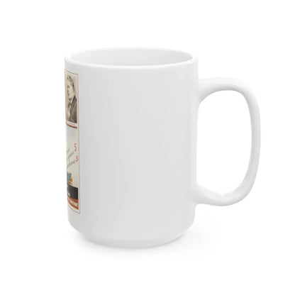 Soviet Era Poster 255 - White Coffee Mug - Go Mug Yourself