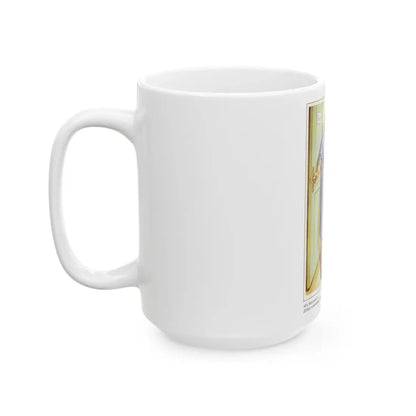 Soviet Era Poster 257 - White Coffee Mug - Go Mug Yourself
