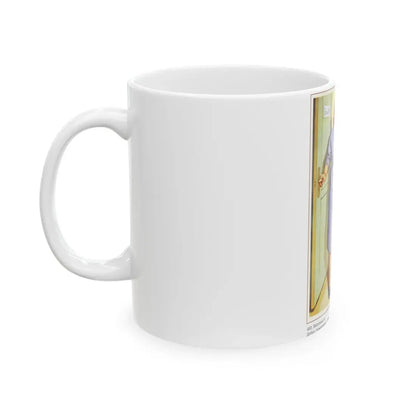 Soviet Era Poster 257 - White Coffee Mug - Go Mug Yourself