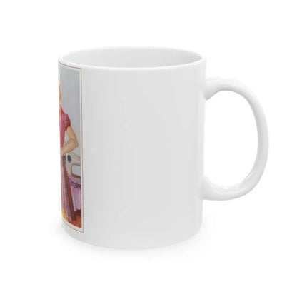 Soviet Era Poster 258 - White Coffee Mug-Go Mug Yourself