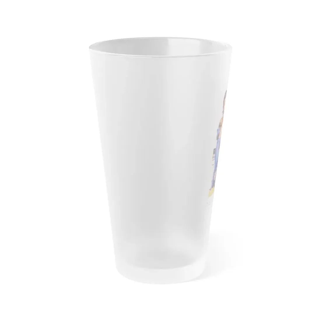 Soviet Era Poster 259 - Frosted Pint Glass 16oz - Go Mug Yourself