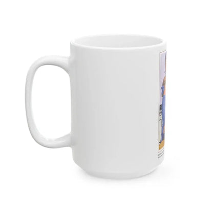 Soviet Era Poster 259 - White Coffee Mug - Go Mug Yourself