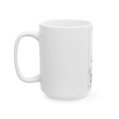 Soviet Era Poster 260 - White Coffee Mug - Go Mug Yourself