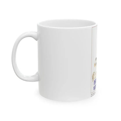 Soviet Era Poster 260 - White Coffee Mug - Go Mug Yourself