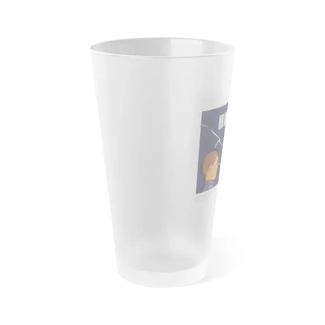 Soviet Era Poster 263 - Frosted Pint Glass 16oz - Go Mug Yourself