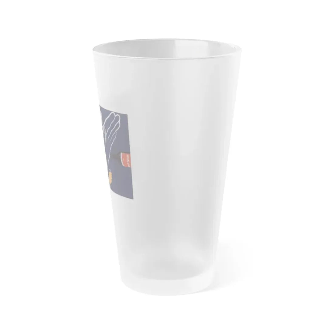 Soviet Era Poster 263 - Frosted Pint Glass 16oz - Go Mug Yourself
