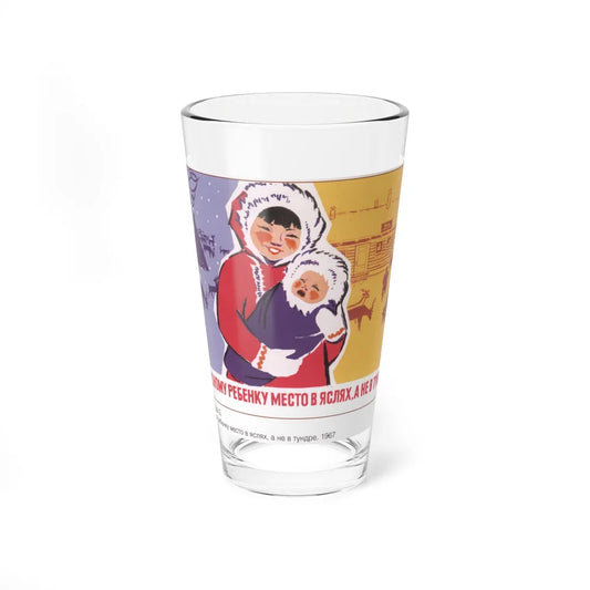 Soviet Era Poster 265 - Pint Glass 16oz-16oz-Go Mug Yourself