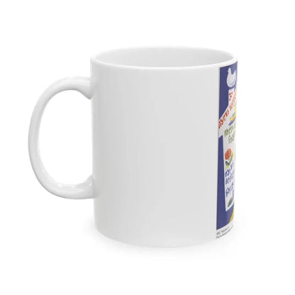 Soviet Era Poster 266 - White Coffee Mug - Go Mug Yourself