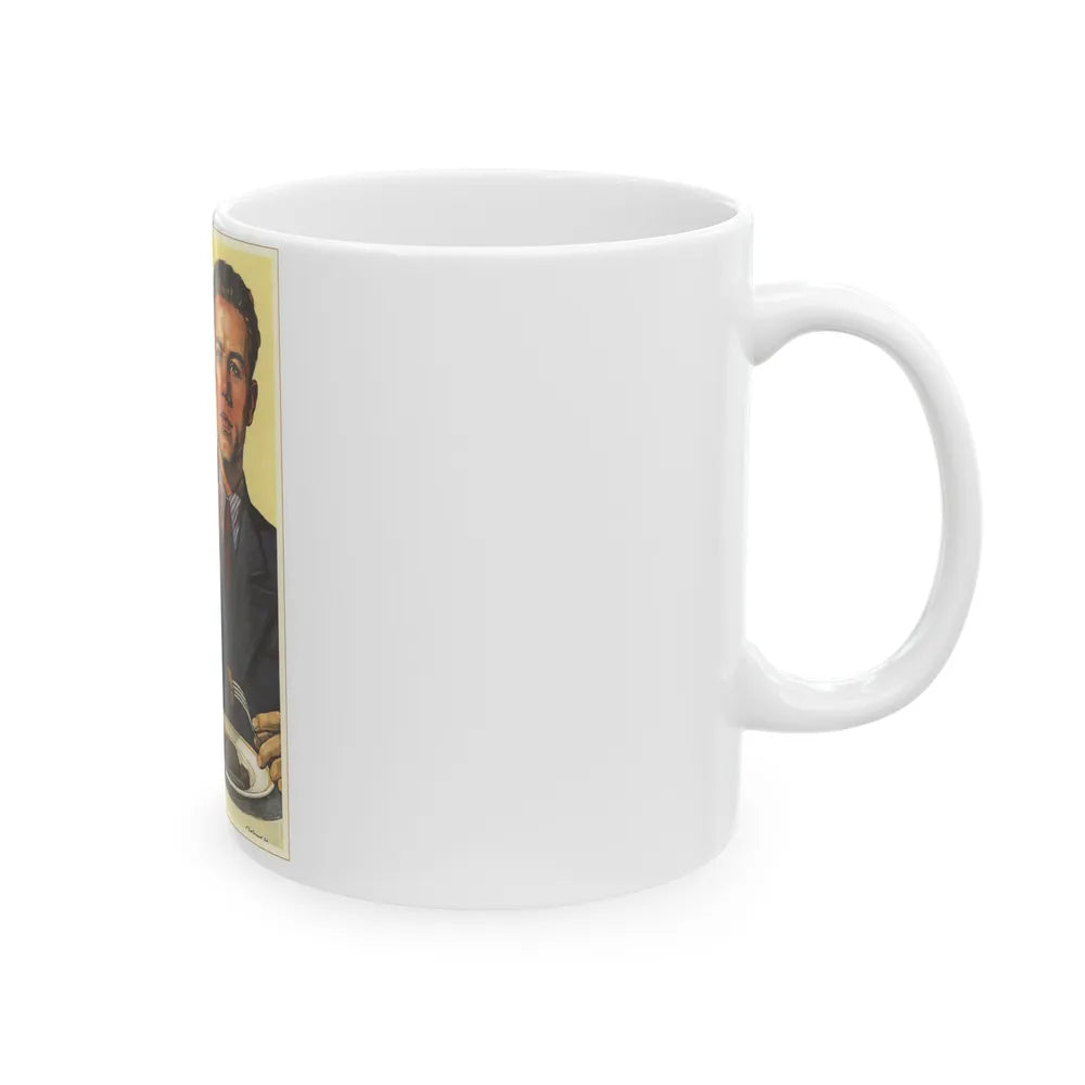 Soviet Era Poster 268 - White Coffee Mug-Go Mug Yourself