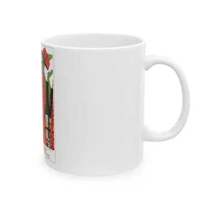 Soviet Era Poster 269 - White Coffee Mug - Go Mug Yourself
