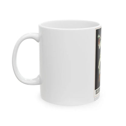 Soviet Era Poster 272 - White Coffee Mug-Go Mug Yourself