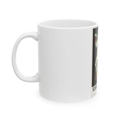 Soviet Era Poster 272 - White Coffee Mug - Go Mug Yourself