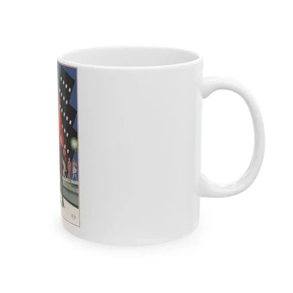 Soviet Era Poster 273 - White Coffee Mug - Go Mug Yourself