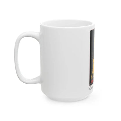 Soviet Era Poster 275 - White Coffee Mug - Go Mug Yourself