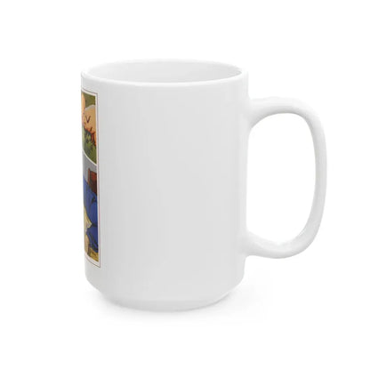 Soviet Era Poster 279 - White Coffee Mug - Go Mug Yourself