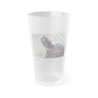 Soviet Era Poster 28 - Frosted Pint Glass 16oz Default Title - Go Mug Yourself