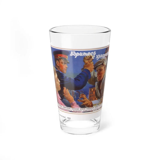 Soviet Era Poster 284 - Pint Glass 16oz-16oz-Go Mug Yourself