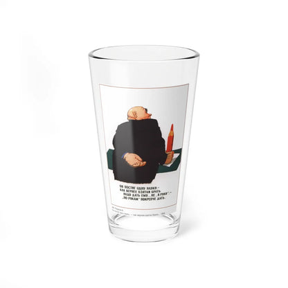 Soviet Era Poster 288 - Pint Glass 16oz-16oz-Go Mug Yourself