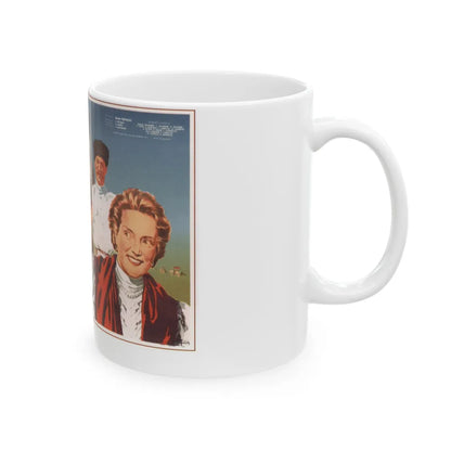 Soviet Era Poster 29 - White Coffee Mug-Go Mug Yourself