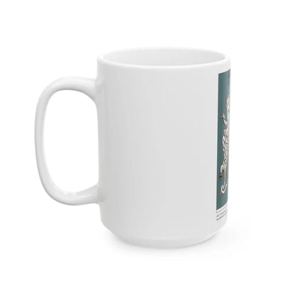 Soviet Era Poster 290 - White Coffee Mug-Go Mug Yourself