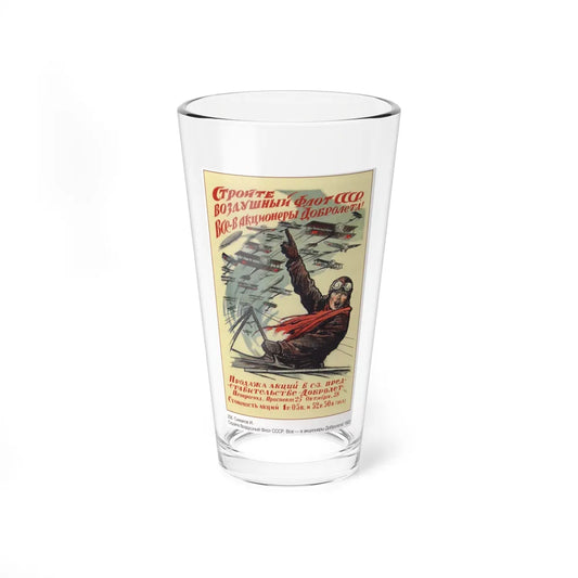 Soviet Era Poster 295 - Pint Glass 16oz-16oz-Go Mug Yourself